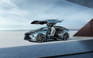 Lexus LF-30, Mobil Listrik dengan Bantuan Drone - JPNN.com