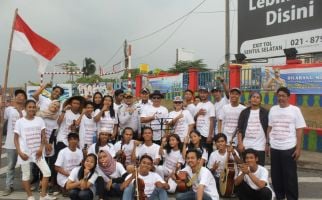 Cara Seniman Trotoar Depok Memperingati Sumpah Pemuda - JPNN.com