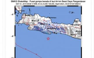 Pangandaran Digoyang Gempa, Dirasakan Hingga Tasikmalaya dan Ciamis - JPNN.com