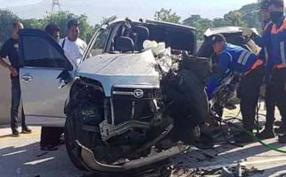 Berita Duka, Iptu Ainur Rofiq Meninggal Dunia Saat Mobil Rombongan Polisi Kecelakaan - JPNN.com