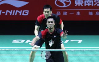 Fuzhou China Open 2019: Pertama Kali Ahsan Main Sampai Skor 30-29 - JPNN.com
