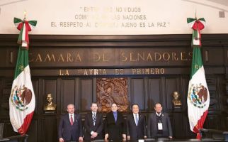 La Nyalla Pimpin Sidang Para Ketua Parlemen MIKTA di Meksiko - JPNN.com