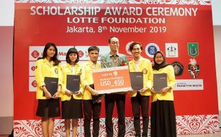 Lotte Foundation Beri Beasiswa Untuk 60 Mahasiswa di Indonesia - JPNN.com