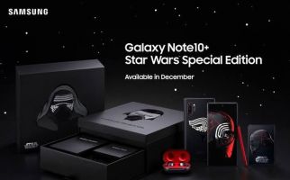 Samsung Galaxy Note 10 Plus Edisi Star Wars Berbanderol Rp 18,4 Juta - JPNN.com