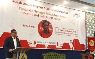 Sampaikan Kuliah Umum soal Pancasila, Hasto Tangkap Kegelisahan Mahasiswa - JPNN.com