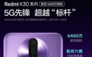 Redmi K30 Akan Didukung Sensor Kamera 64MP Milik Sony - JPNN.com