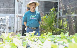 Mentan Bicara Semangat Pertanian dan Program KUR di Kampung Sayur, - JPNN.com