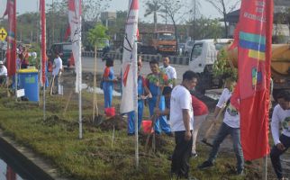 Lanal Semarang Fasilitasi Kegiatan Penanamam Pohon Serentak di 16 Kecamatan - JPNN.com