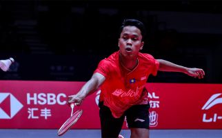 Ginting Cuma Butuh Waktu 39 Menit Kalahkan Chen Long - JPNN.com