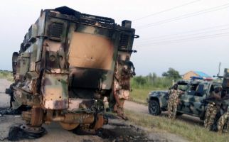 Teroris Sergap Konvoi Militer, 15 Tentara Tewas, 6 Masih Hilang - JPNN.com