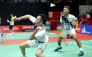 FajRi dan Ginting Tembus Perempat Final Indonesia Masters 2020 - JPNN.com