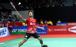 Sempat Mimisan, Ginting Tembus Final Turnamen PBSI - JPNN.com