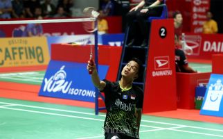 42 Menit! Ginting Masuk Semifinal Indonesia Masters 2020 - JPNN.com