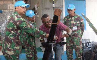 Satgas TNI RDB Terima Kunjungan COE Bukavu di Kongo - JPNN.com