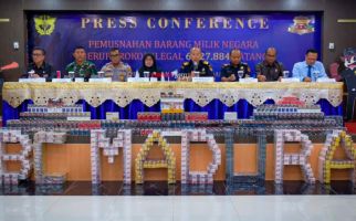 Untuk Para Perokok, Ucapkan Selamat Tinggal pada 6,2 Juta Batang Rokok Ini - JPNN.com