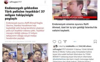 Setelah Kecurian Koper, Raffi Ahmad Jadi Korban Hoaks Media di Turki, Duh Kasihan - JPNN.com