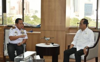 Bertemu Dua Menteri, Kepala Bakamla RI Sampaikan Keinginan Presiden Jokowi - JPNN.com