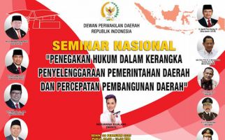 DPD RI Akan Gelar Seminar Pencegahan KKN Pada Penyelenggaraan Pemda - JPNN.com