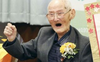 Manusia Tertua di Dunia Chitetsu Watanabe Meninggal - JPNN.com