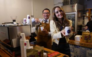 Jabarano Cafe di Australia Menjual Kopi Jabar, Ridwan Kamil: Akan Mendunia - JPNN.com
