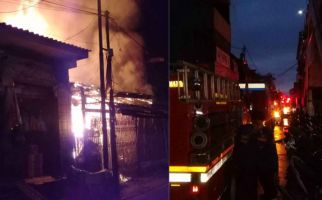 Pedagang di Pasar Bogor Panik, Ruko Sembako Terbakar - JPNN.com