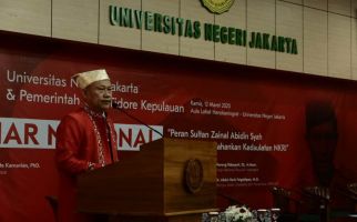 Rektor UNJ Dukung Usulan Sultan Zainal Abidin Syah jadi Pahlawan Nasional - JPNN.com