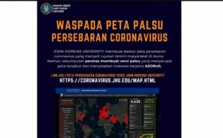 Waspada Penyebaran Malware di Balik Peta Palsu Corona - JPNN.com