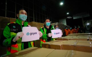 GoJek Impor 5 Juta Masker untuk Pengemudinya Seluruh Indonesia - JPNN.com