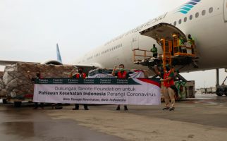 Bantuan APD 30 Ton dari Tanoto Foundation untuk Tenaga Medis sudah Mendarat di Indonesia - JPNN.com