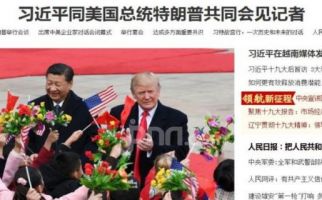 Pemberitaan Kunjungan Trump Oleh Media China Dibanding Media Barat - JPNN.com