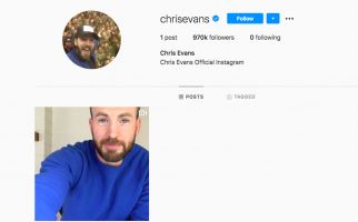 Si Tampan, Chris Evans Akhirnya Punya Akun di Instagram - JPNN.com