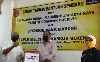 KBM Jaya Salurkan Bantuan Bank Mandiri untuk Warga Terdampak Covid-19 - JPNN.com