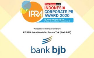 Bank BJB Meraih Penghargaan Indonesia Corporate PR Award 2020 - JPNN.com