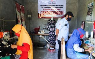 UMKM Binaan Semen Indonesia Berinovasi di Masa Pandemi Corona - JPNN.com