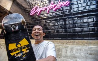 Ikhtiar Deni TX Sebarkan Virus Skateboard pada Anak-anak Muda Indonesia - JPNN.com