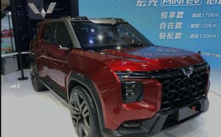 Begini Tampang SUV Terbaru Wuling Hong Guang X - JPNN.com