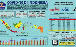 Lihat di Sini Data Lengkap COVID-19 di Indonesia Sampai 31 Juli - JPNN.com