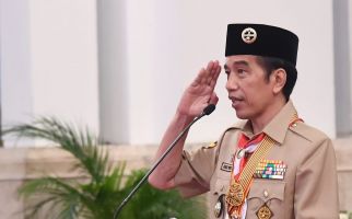 Peringati Hari Pramuka di Masa Pandemi, Jokowi Serukan 2 Gerakan - JPNN.com