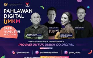 Putri Tanjung dan Teten Masduki Berburu Pahlawan Digital UMKM - JPNN.com