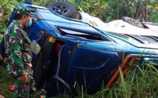 Cahya Fajar Mau Pulang 17-An di Kampung, Mobil Elf yang Ditumpangi Masuk Jurang Sedalam 50 Meter - JPNN.com
