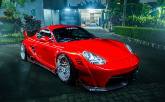 Kerennya Porsche Cayman Pakai Bodykit Bikinan Indonesia, Sebegini Harganya - JPNN.com