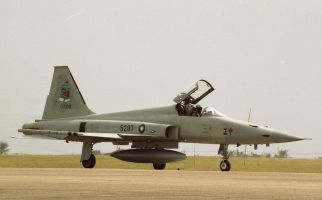 Jet Tempur F-5E Hilang Kendali di Udara, Pilot Terjun ke Laut - JPNN.com