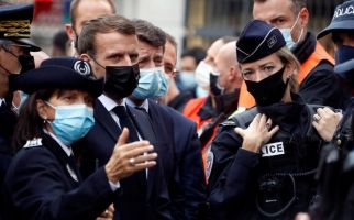 Kasus COVID-19 Prancis Tembus 10 Juta, Macron Sampaikan Prediksi Suram - JPNN.com