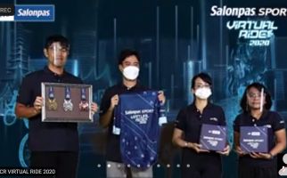 Gelar Lomba Sport Virtual Ride 2020 Selama 17 Hari, Salonpas Ajak Masyarakat Aktif Berolahraga - JPNN.com