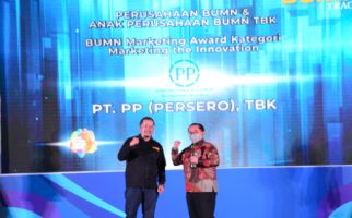 Selamat, PT PP Raih 2 Penghargaan dalam Ajang BUMN Branding dan Marketing Awards 2020 - JPNN.com