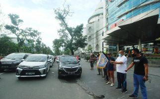 Cawalkot Medan Akhyar-Salman Didukung Sejumlah Pengemudi Taksi Online - JPNN.com