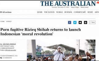 Kata Berbagai Media Asing soal Habib Rizieq Pulang, Judul The Australian... - JPNN.com