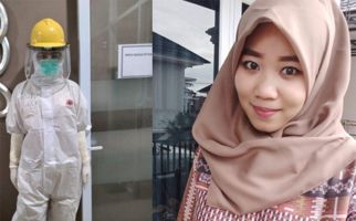 Perawat Cantik Ini Tertawa saat Seorang Pasien Covid-19 Janjikan Tanah Warisan - JPNN.com