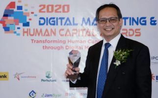 BPJamsostek Sabet 2 Penghargaan Dalam Ajang Digital Marketing dan Human Capital Award 2020 - JPNN.com