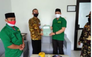Sambangi Panewu, PAC GP Ansor Sleman Sampaikan Pernyataan Sikap - JPNN.com
